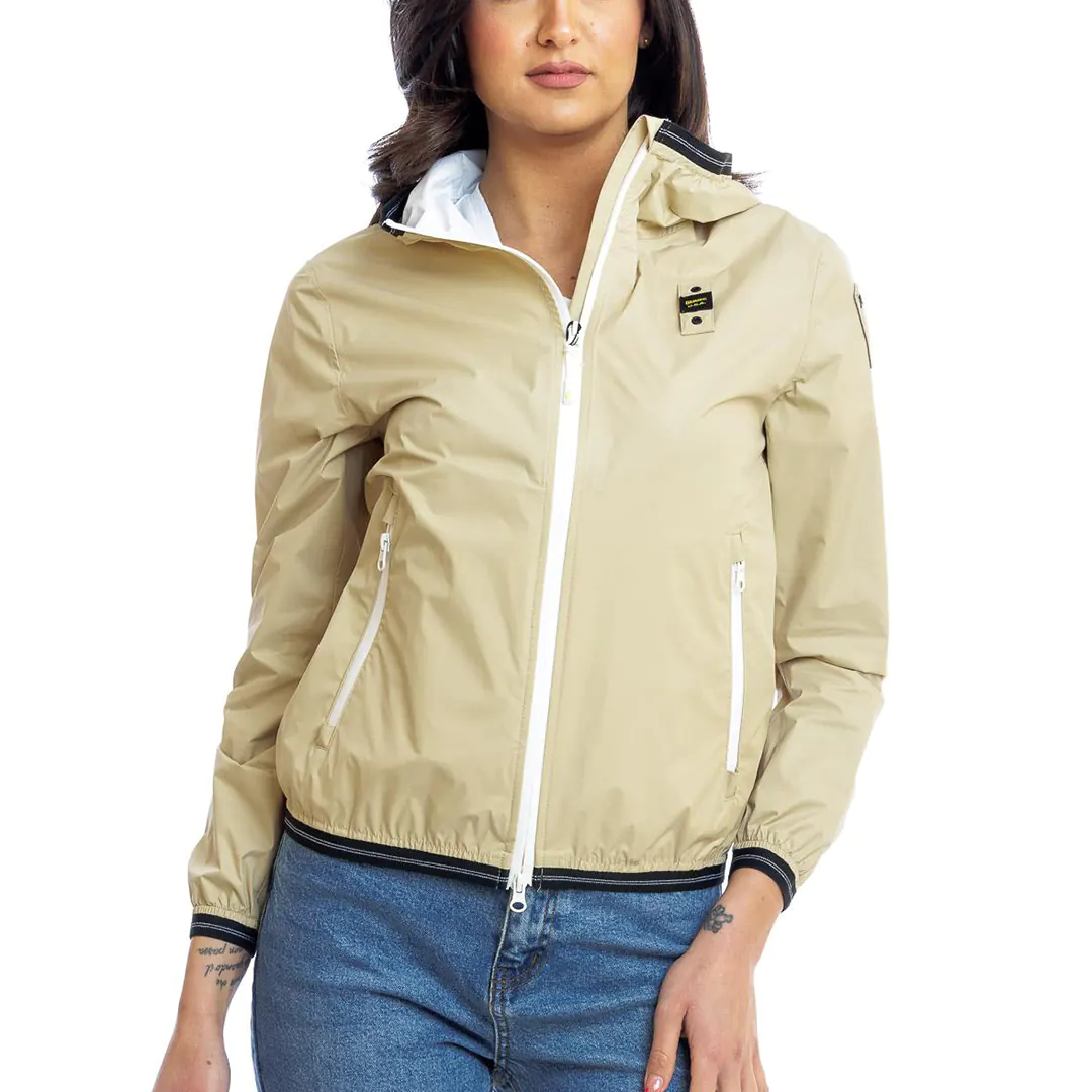 Giacca A Vento Beige - XL