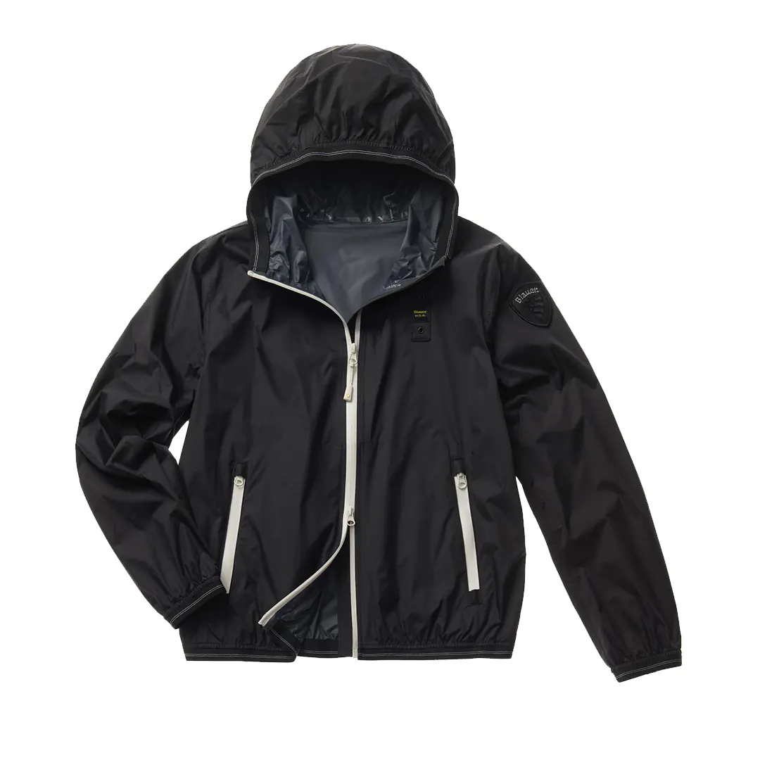 Giacca A Vento Nero - XL