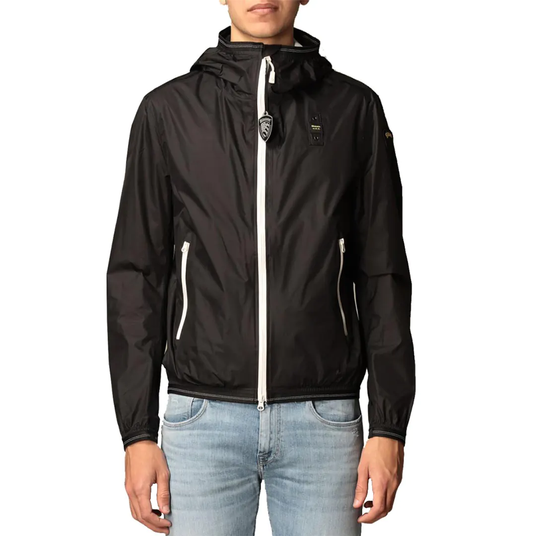 Giacca A Vento Nero - 3XL