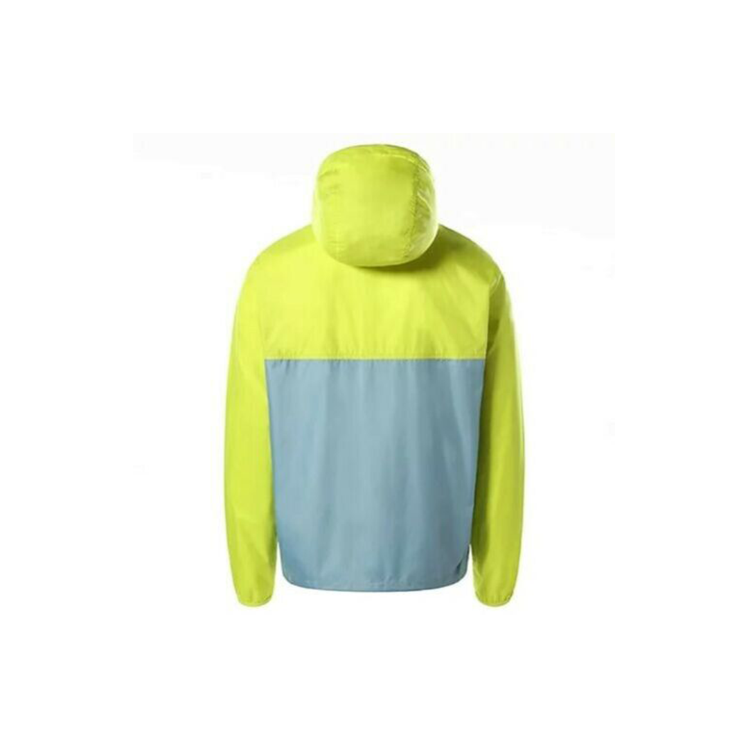 Giacca A Vento Giallo Grigio - XL