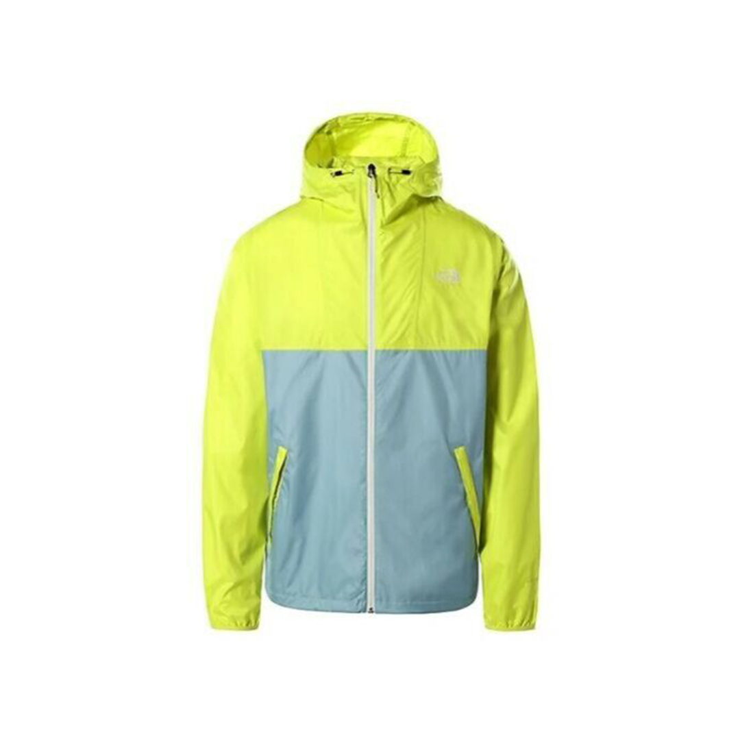 Giacca A Vento Giallo Grigio - XL
