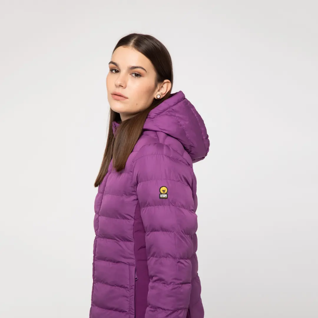 Giacca Reversibile Ecologica XS - Viola