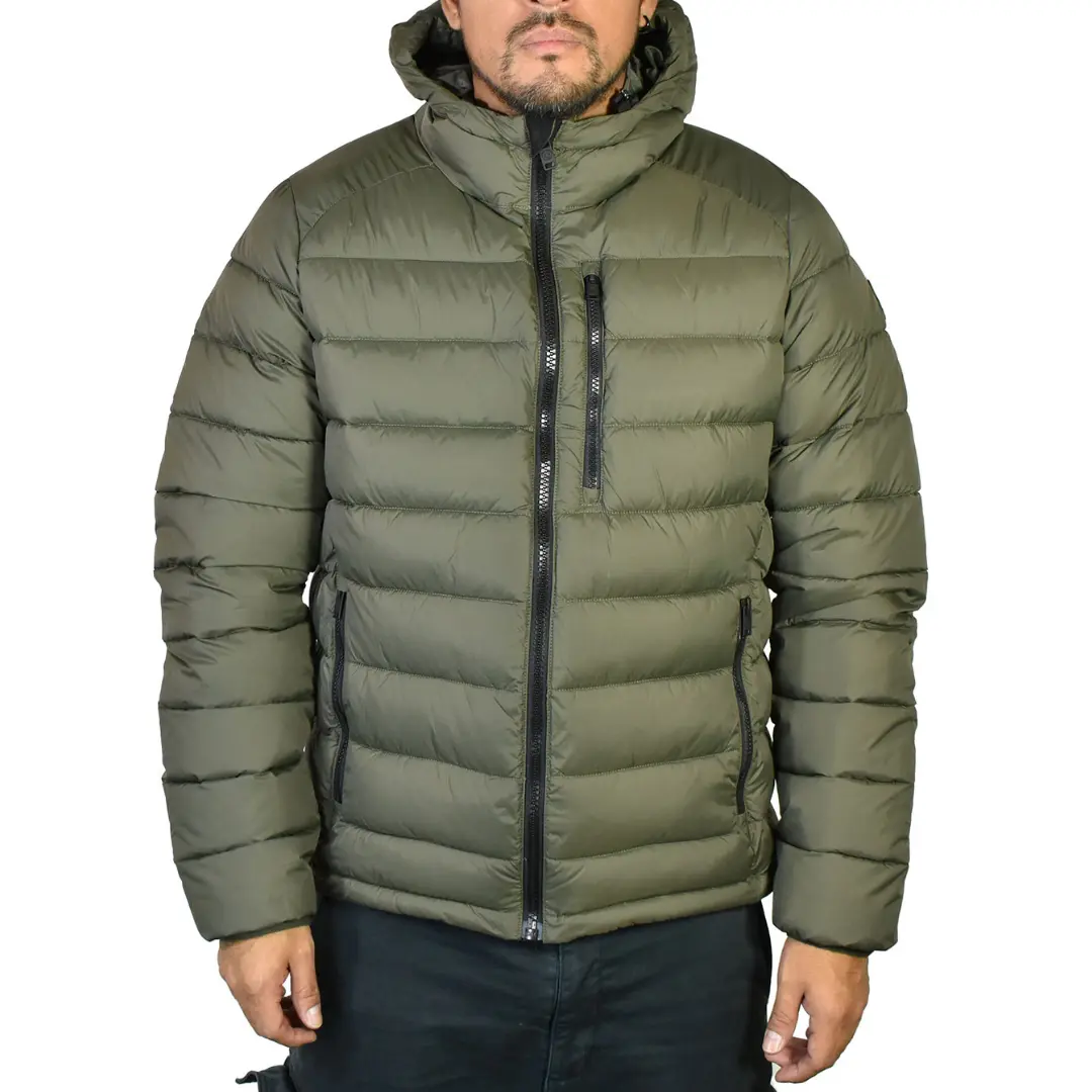 Piumino Eco Con Spalloni XL - Verde Militare