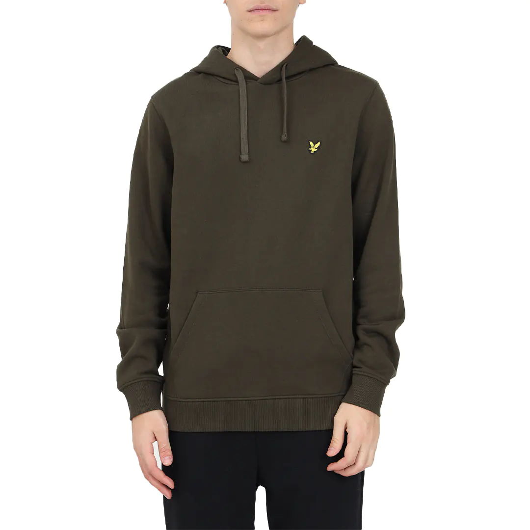 Felpa Cappuccio - Verde Oliva - S
