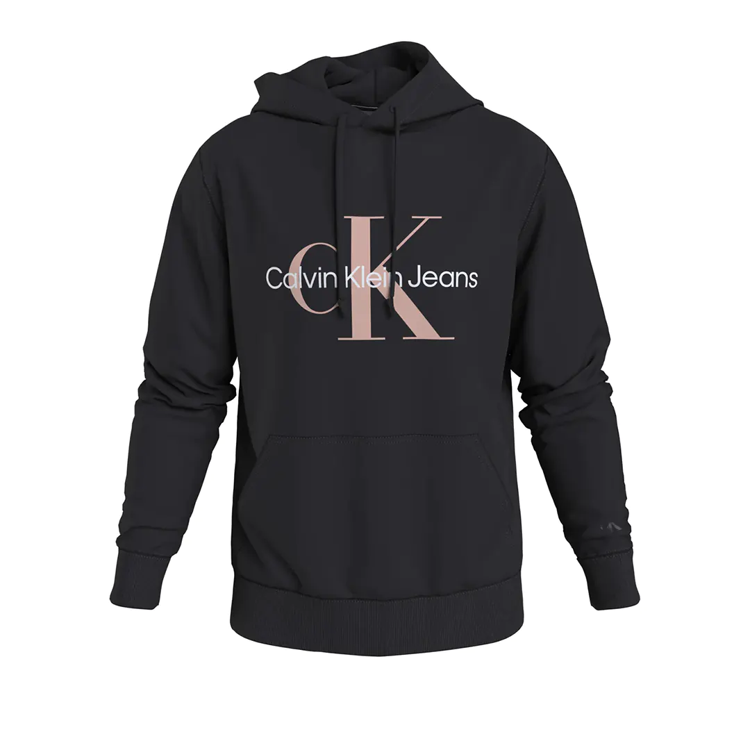 Felpa - Nero Rosa - M