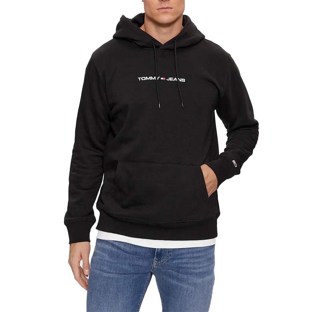 Felpa Cappuccio - Nero - S