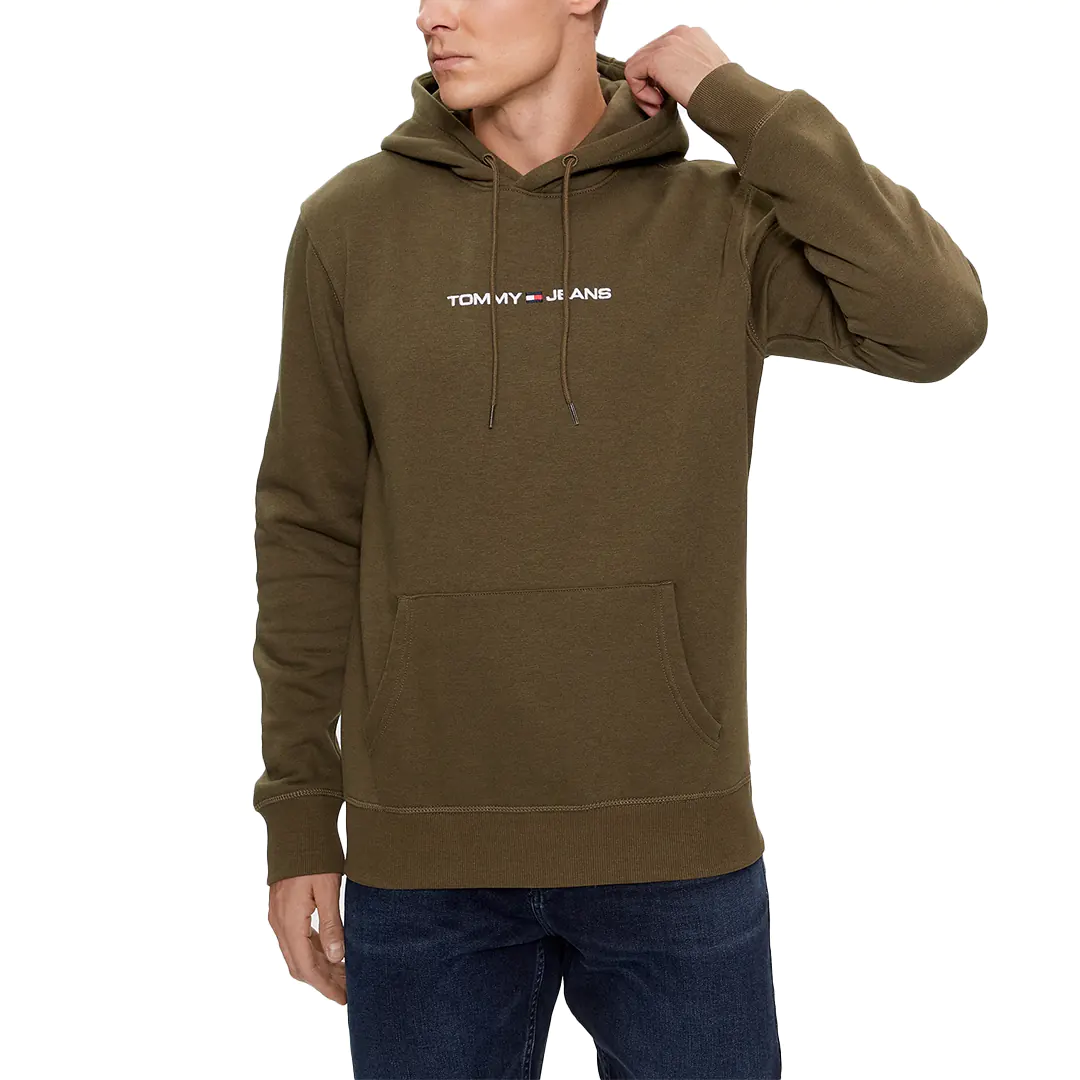 Felpa Cappuccio - Verde Oliva - XL