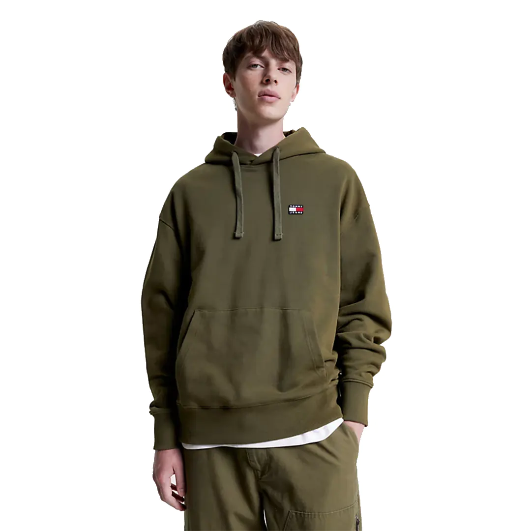 Felpa Cappuccio - Verde Militare - S