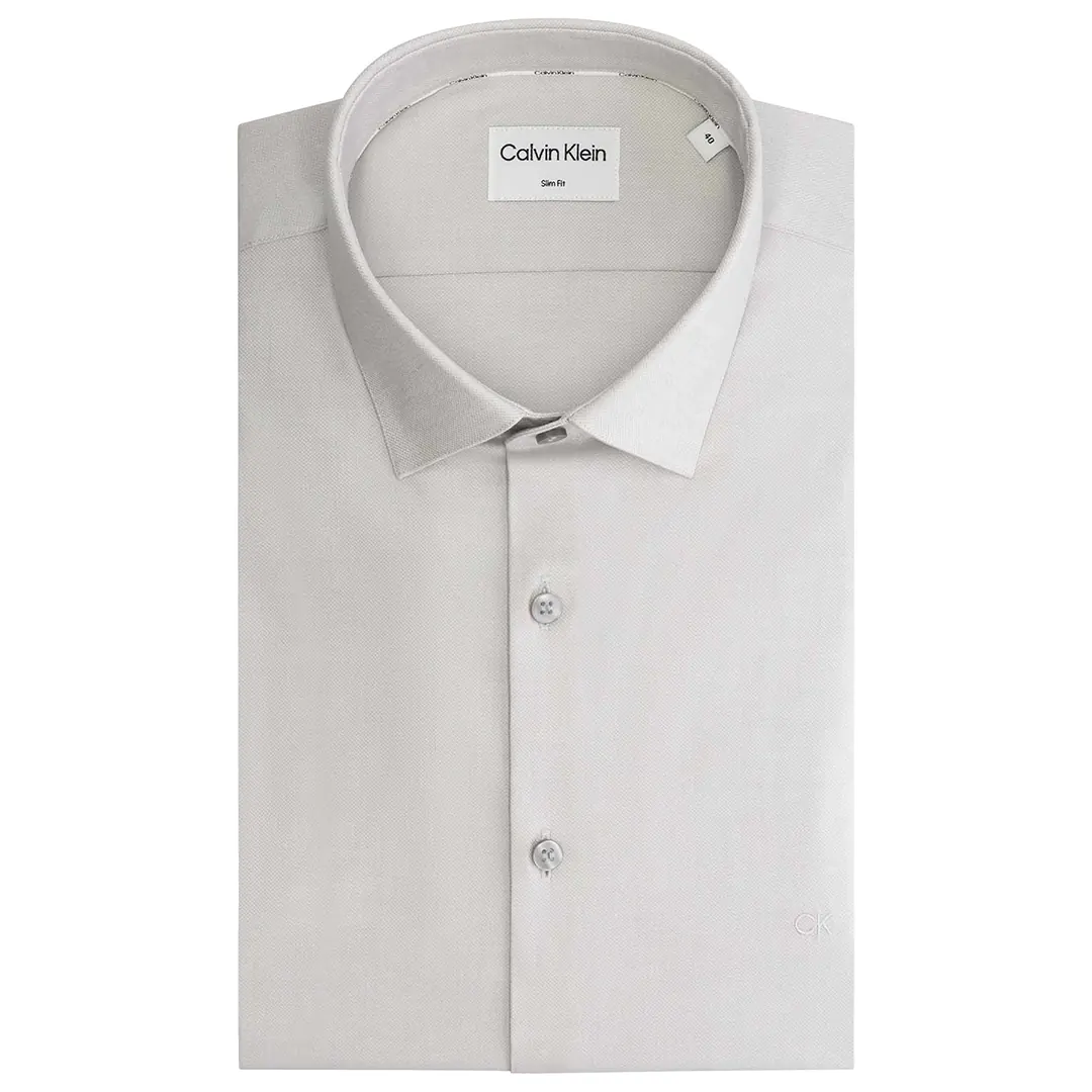 Camicia - Grigio Chiaro - 39 M 15½