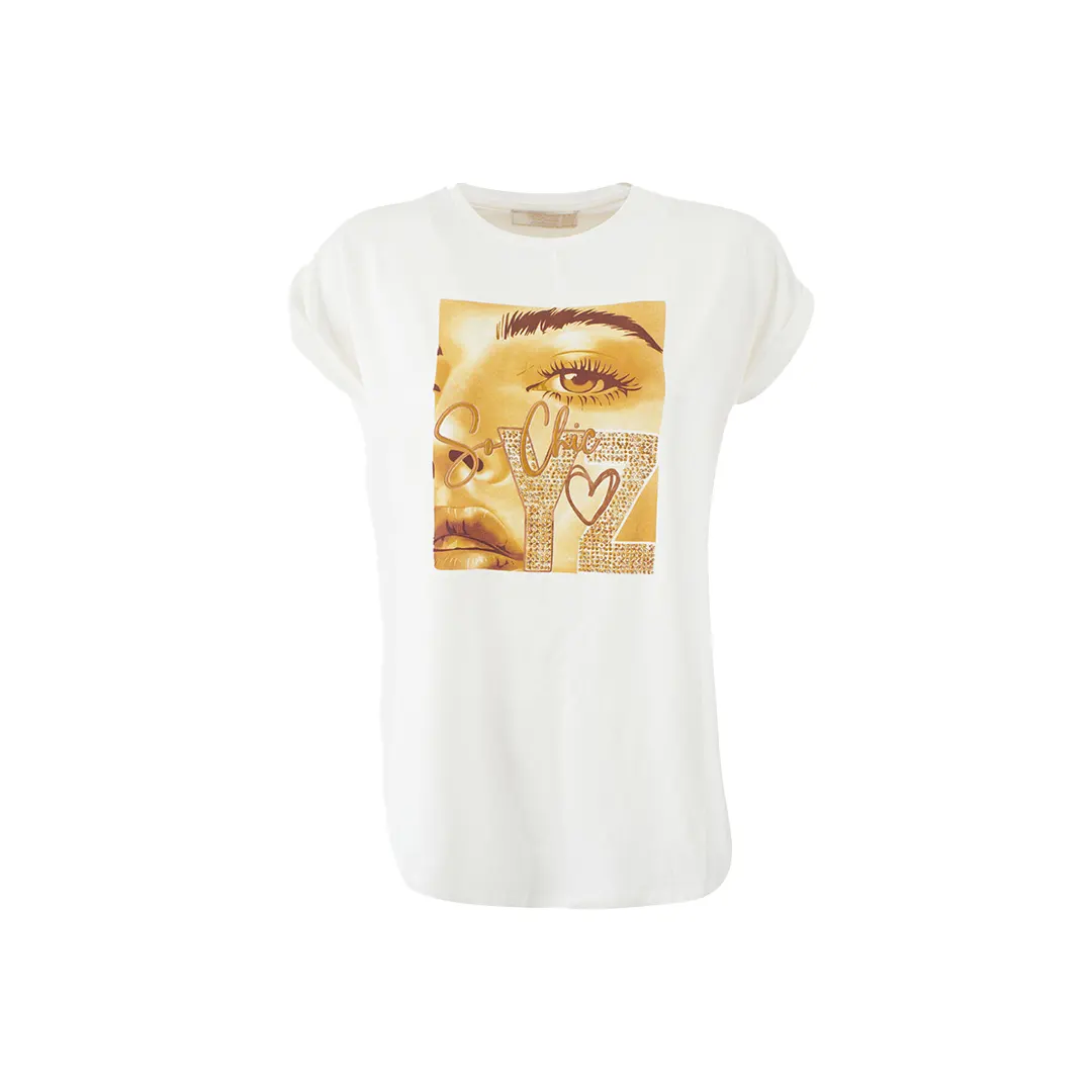 T-Shirt Donna - Bianco - S