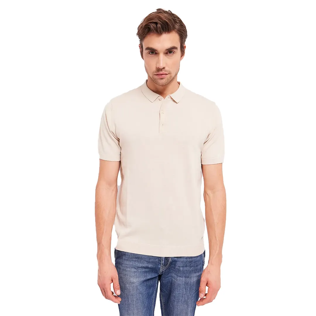 Polo Maglia - Sabbia - S