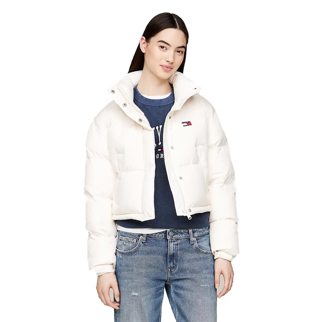 Giubbotto Cropped Donna - Bianco - XS