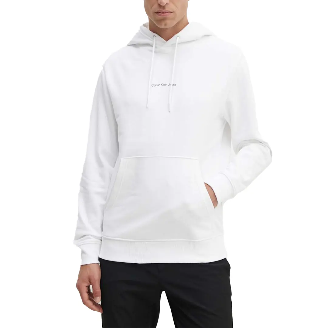 Felpa Cappuccio Scuba - Bianco - S