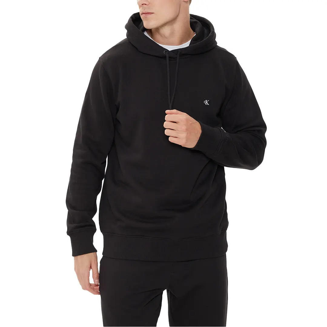 Felpa Cappuccio - Nero - S