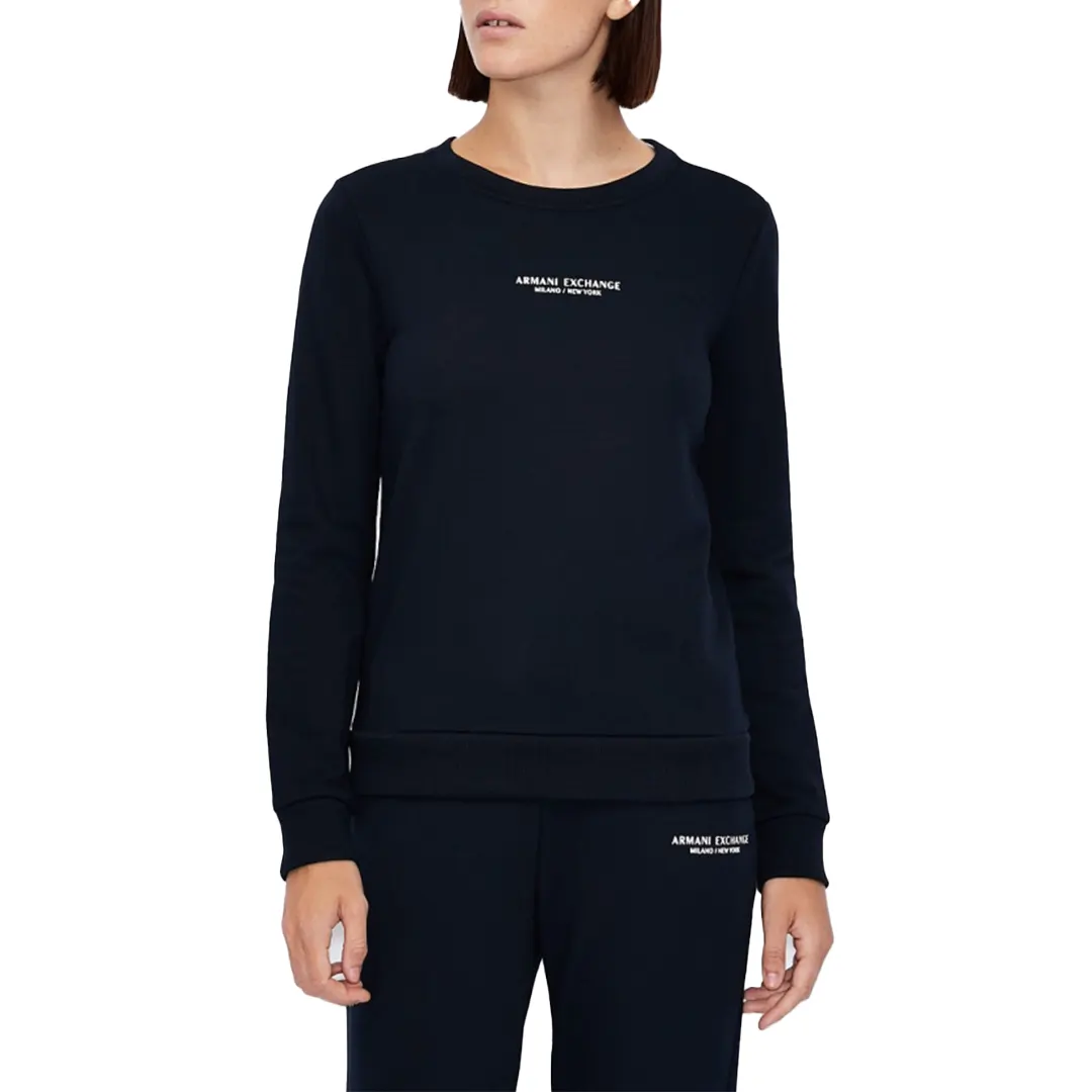 Felpa Girocollo - Nero - XS