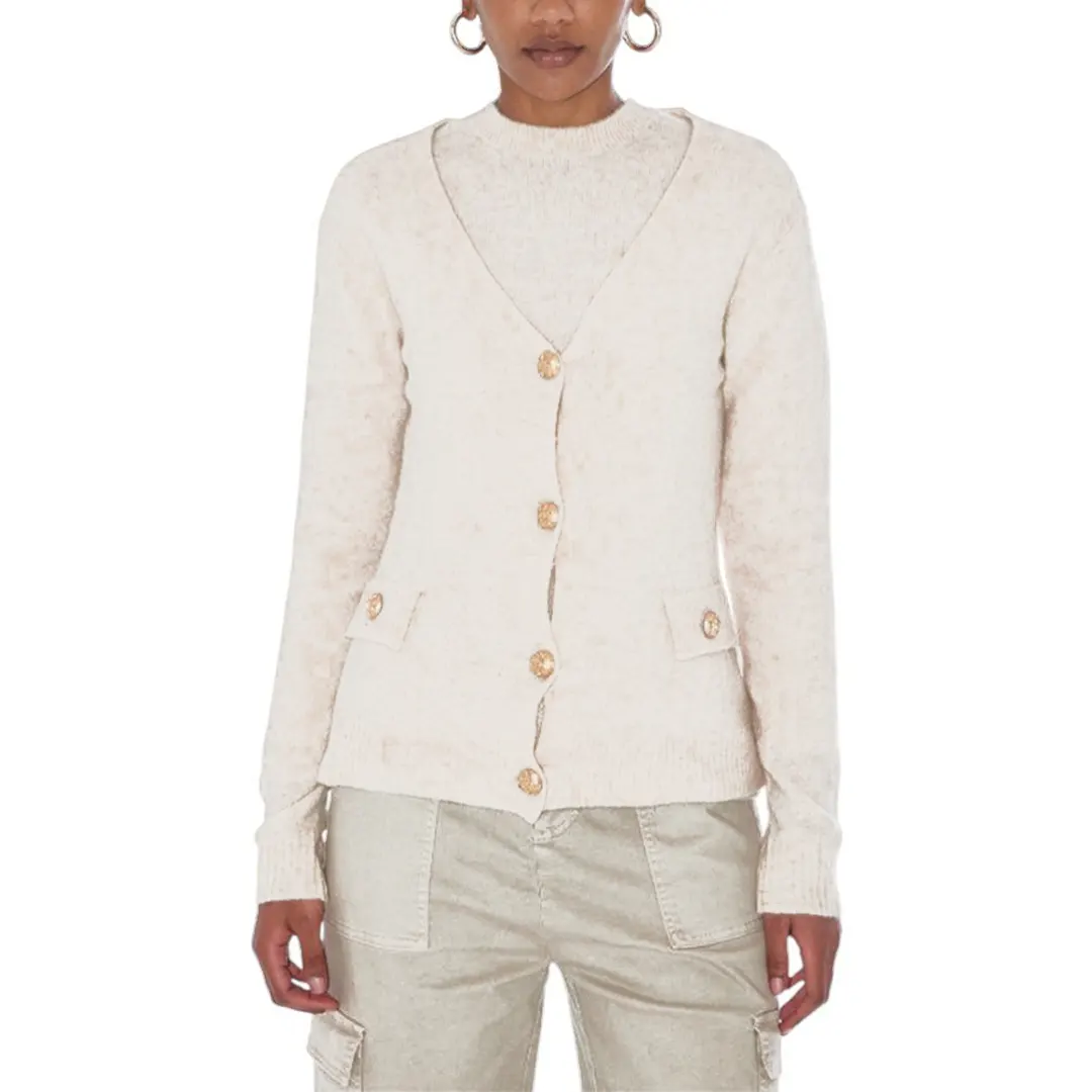 Cardigan Donna - Avorio - S