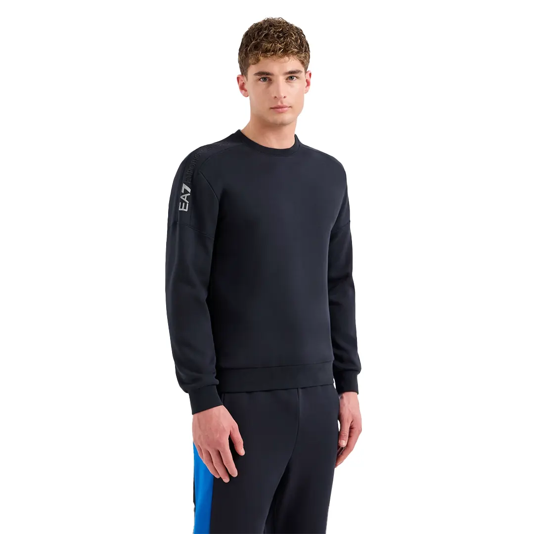 Felpa Girocollo - Blue Armani - S