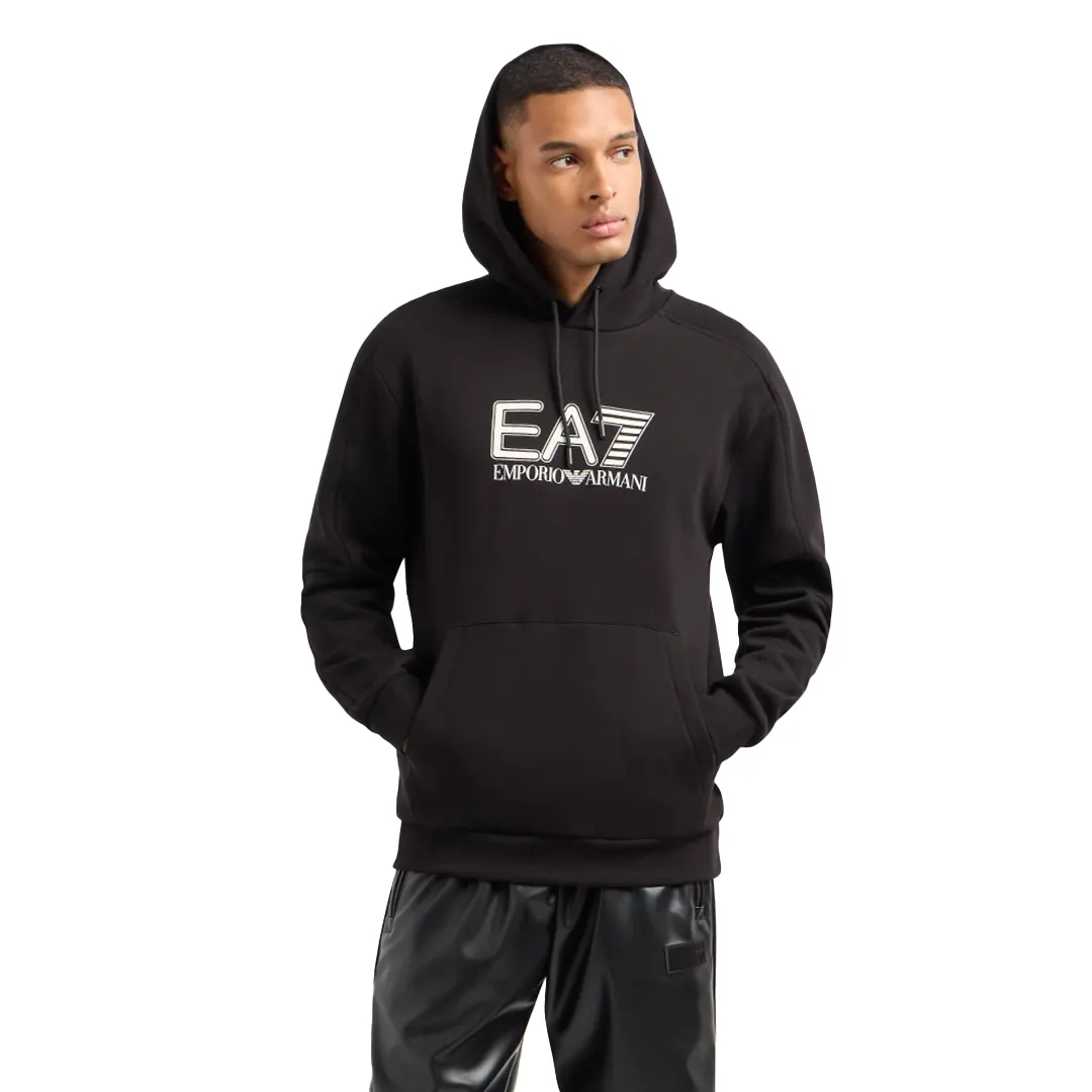 Felpa Cappuccio - Nero - S