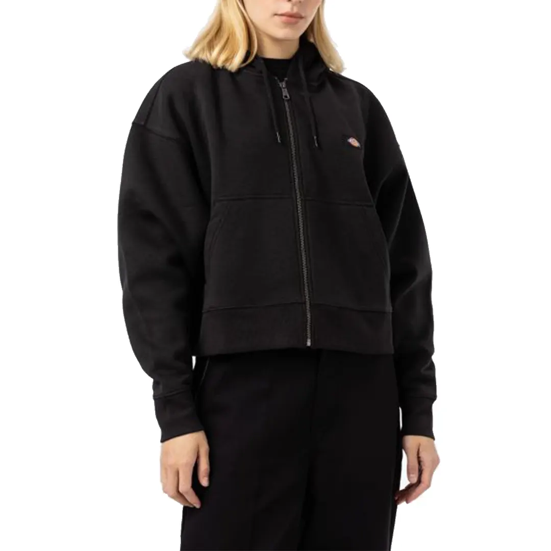 Felpa Zip Cappuccio Donna