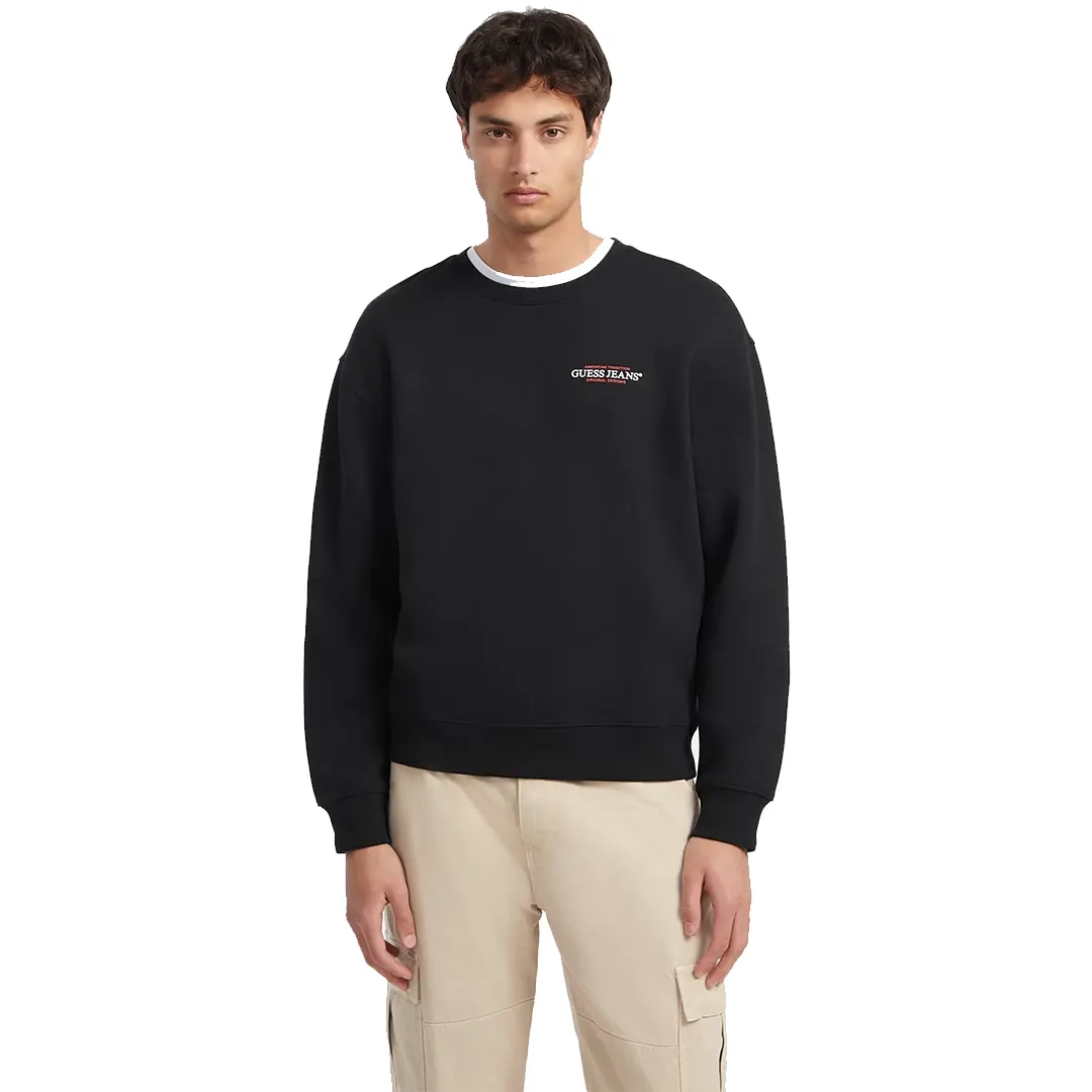 Felpa Girocollo - Nero - S