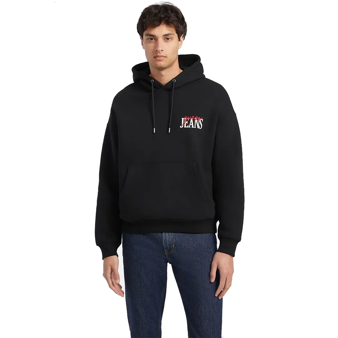 Felpa Cappuccio Scuba - Nero - M