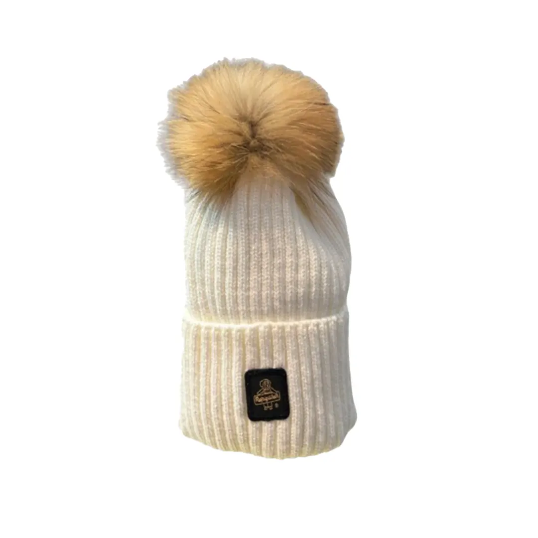 Cappello Pon Pon - Bianco