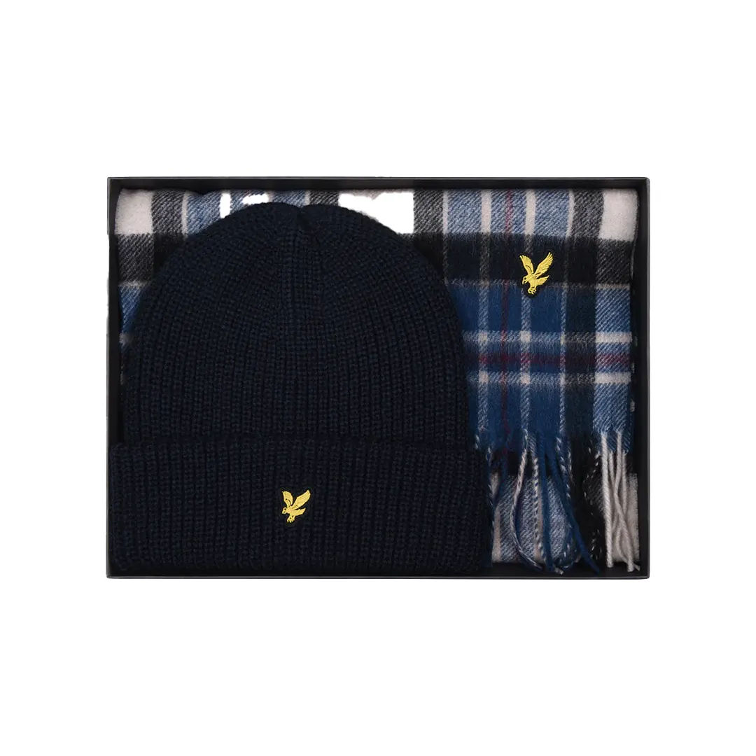 Set Sciarpa Cappello - Navy Scuro