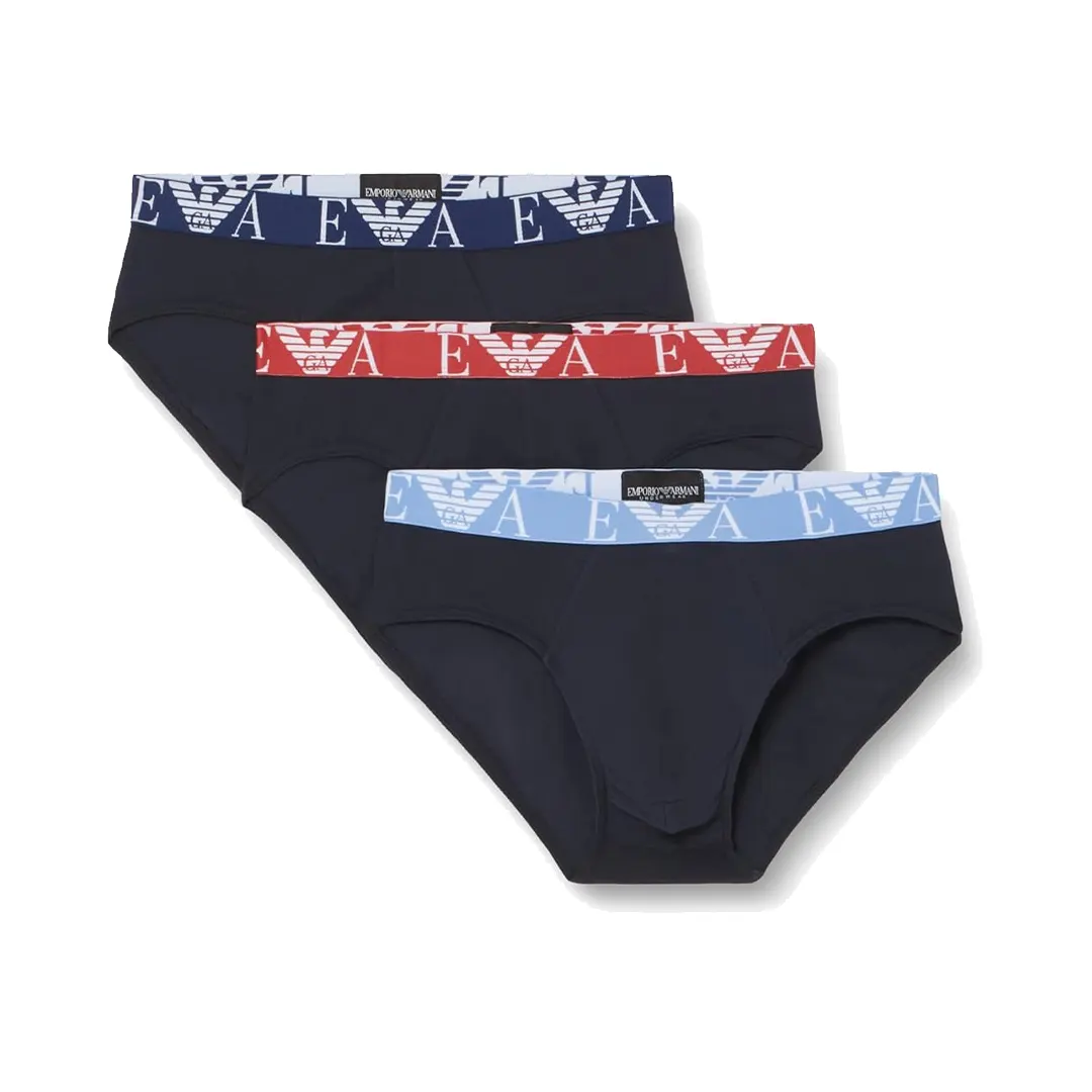 3 Slip - Navy Arancio - S