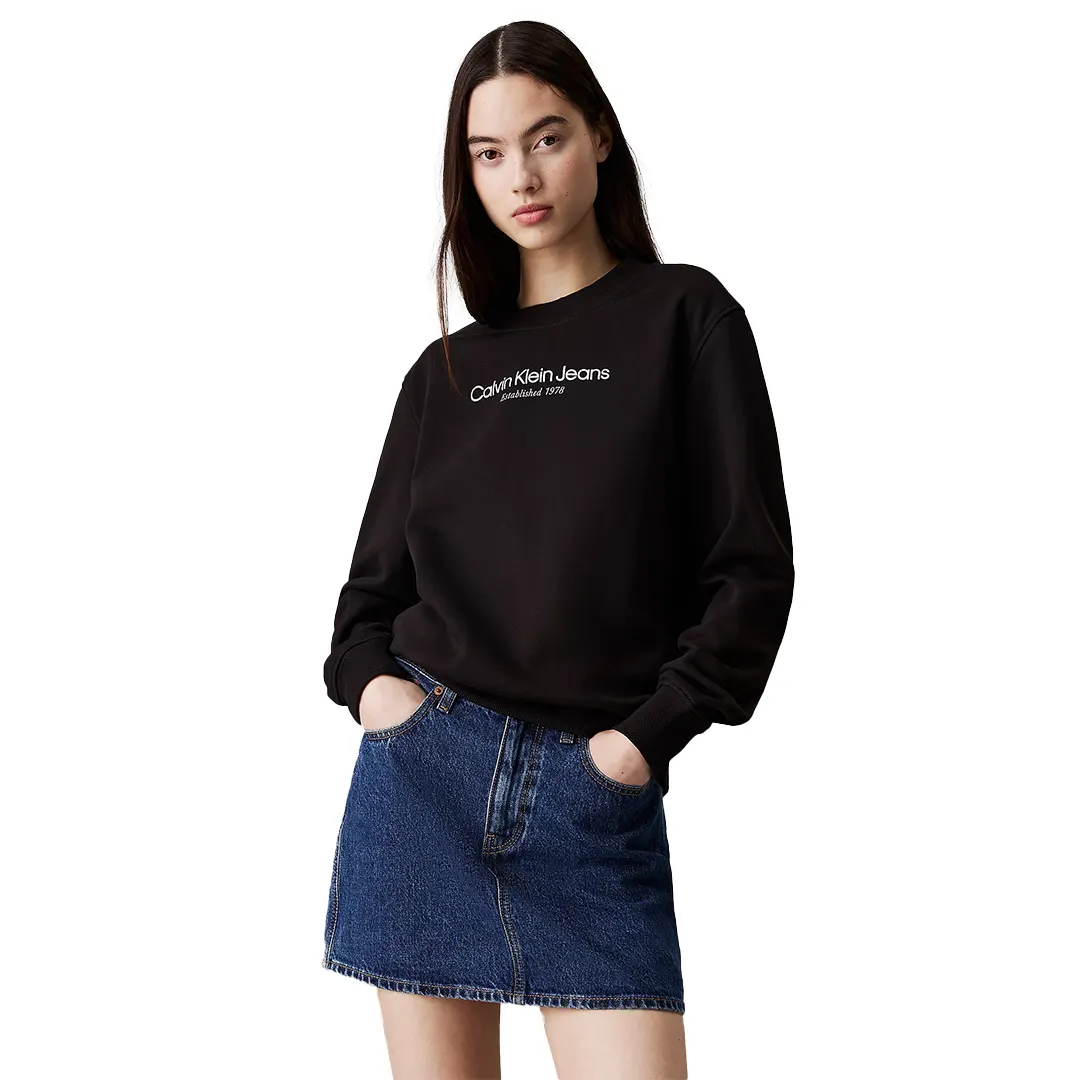Felpa Donna - Nero - L