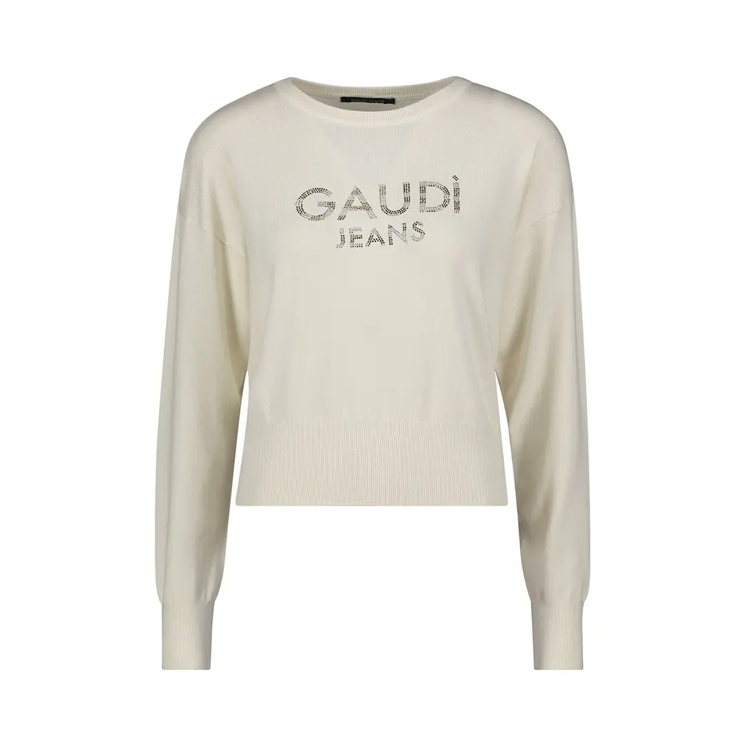 Maglia Girocollo Donna - Bianco - XS