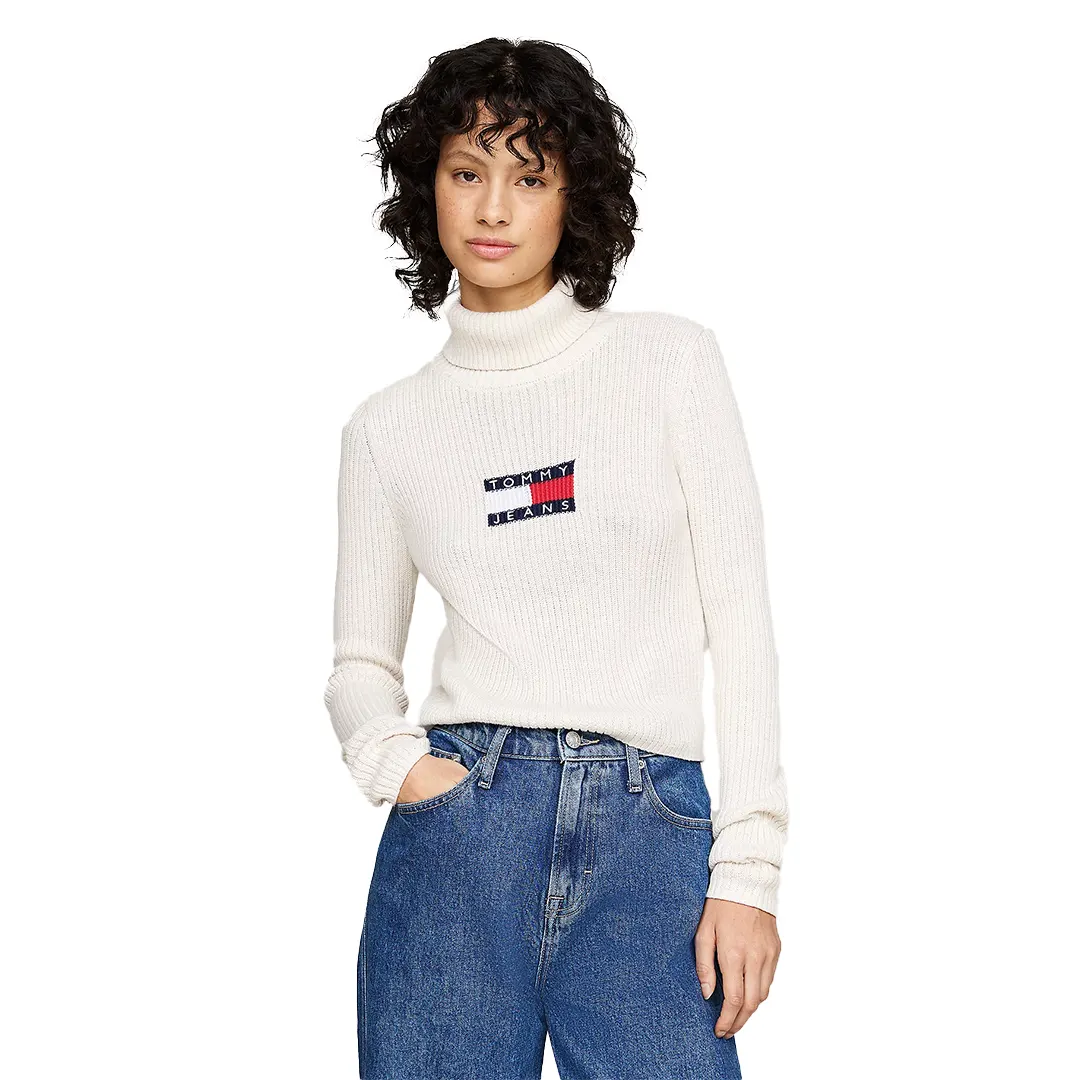 Collo Alto Donna - Avorio - XS