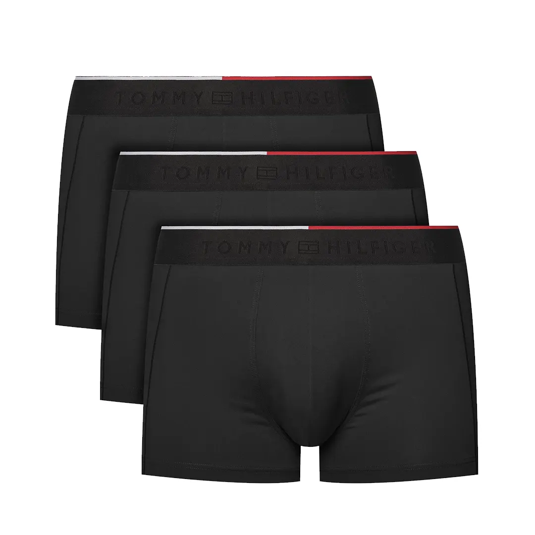 3 Boxer Aderenti - Nero - S
