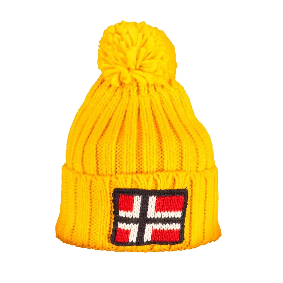 Cappello PonPon - Giallo