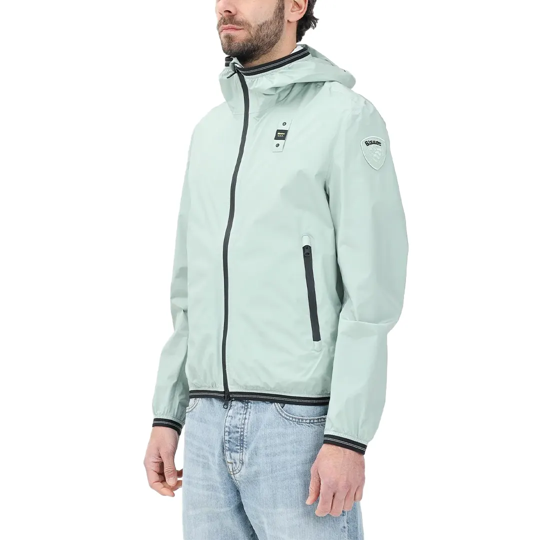 Giacca A Vento Nastrata Farrin - Verde Menta - S