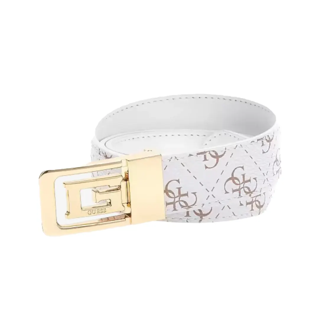 Cintura Reversibile - Bianco - M