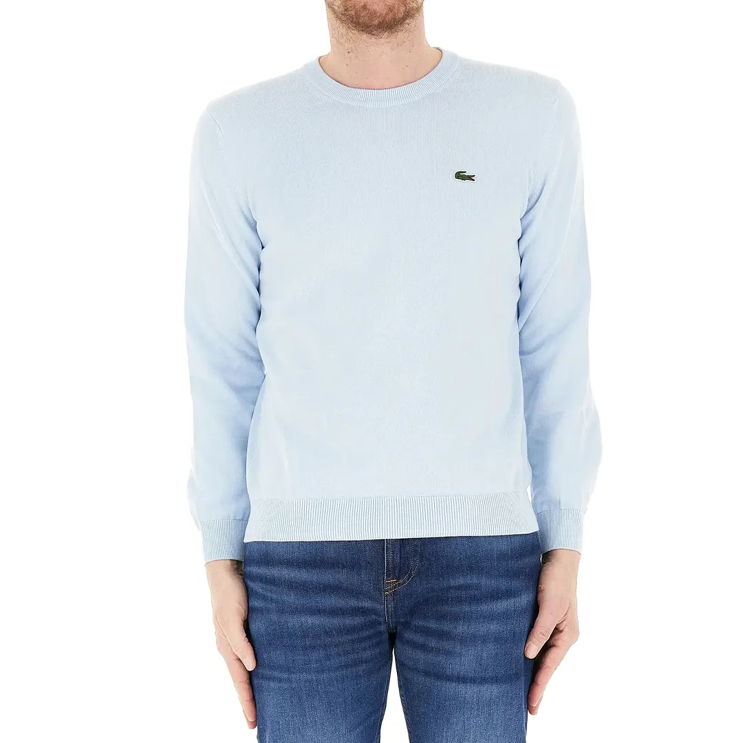Maglia In Filo - Celeste - 5/L