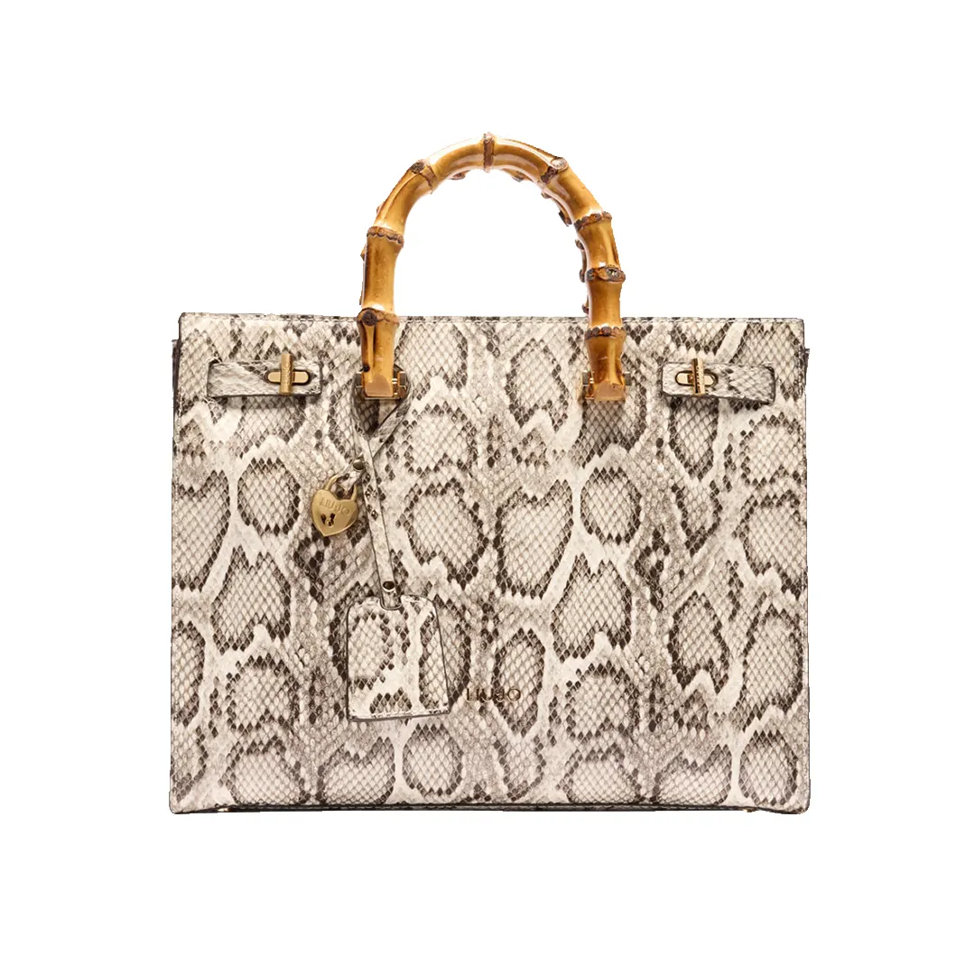 Borsa - Bianco Pitonato