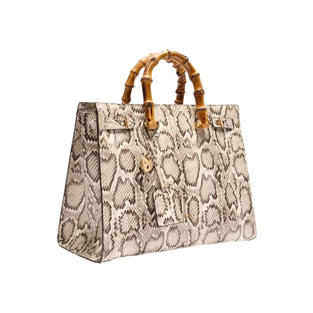 Borsa - Bianco Pitonato