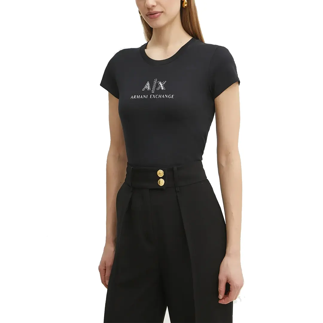 T-Shirt Donna - Nero - S