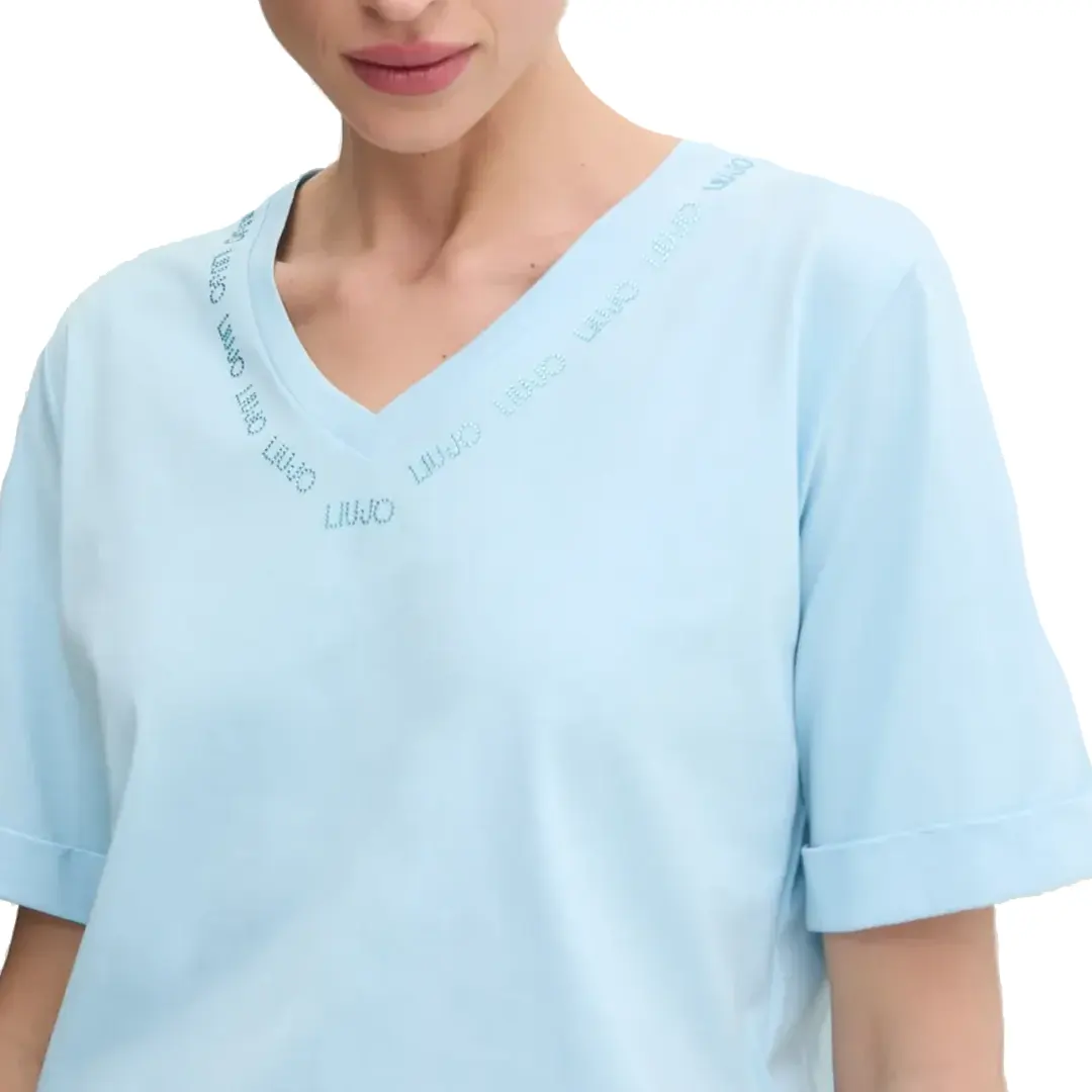 T-Shirt Donna - Cielo - XS