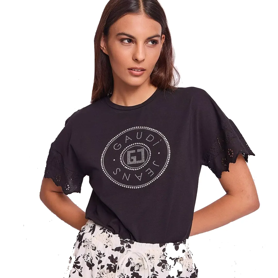 T-Shirt Donna - Nero - XS