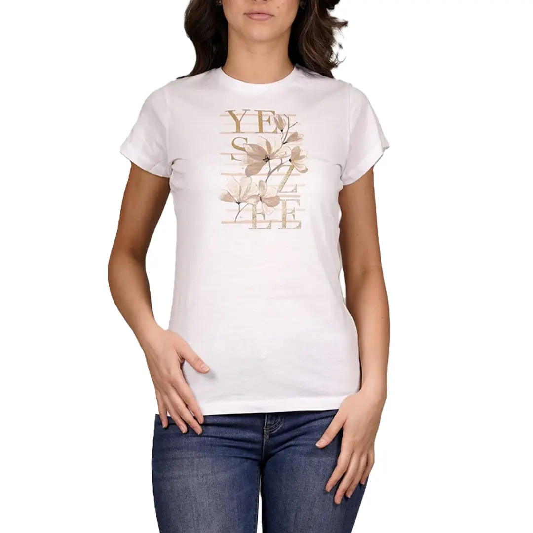 T-Shirt Donna - Bianco - S