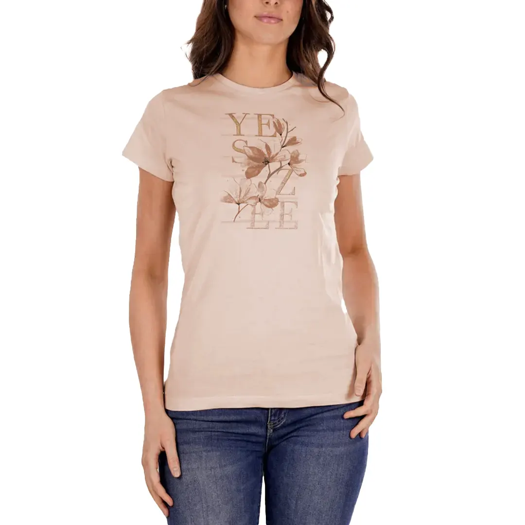 T-Shirt Donna - Crema - XS