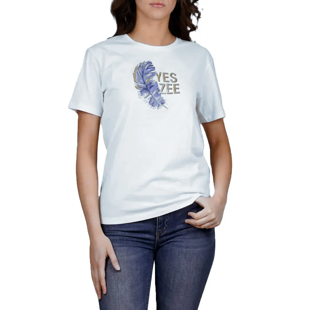 T-Shirt Donna - Cielo - XS