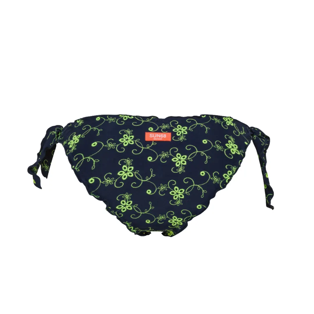 Costume Slip Donna - Navy Giallo - S/M