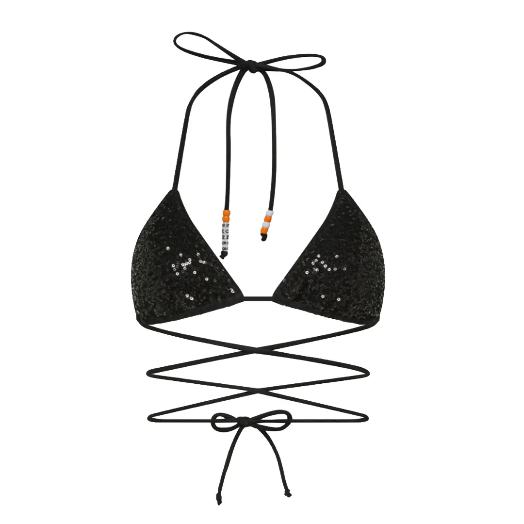 Costume Triangolo Donna - Nero - S/M