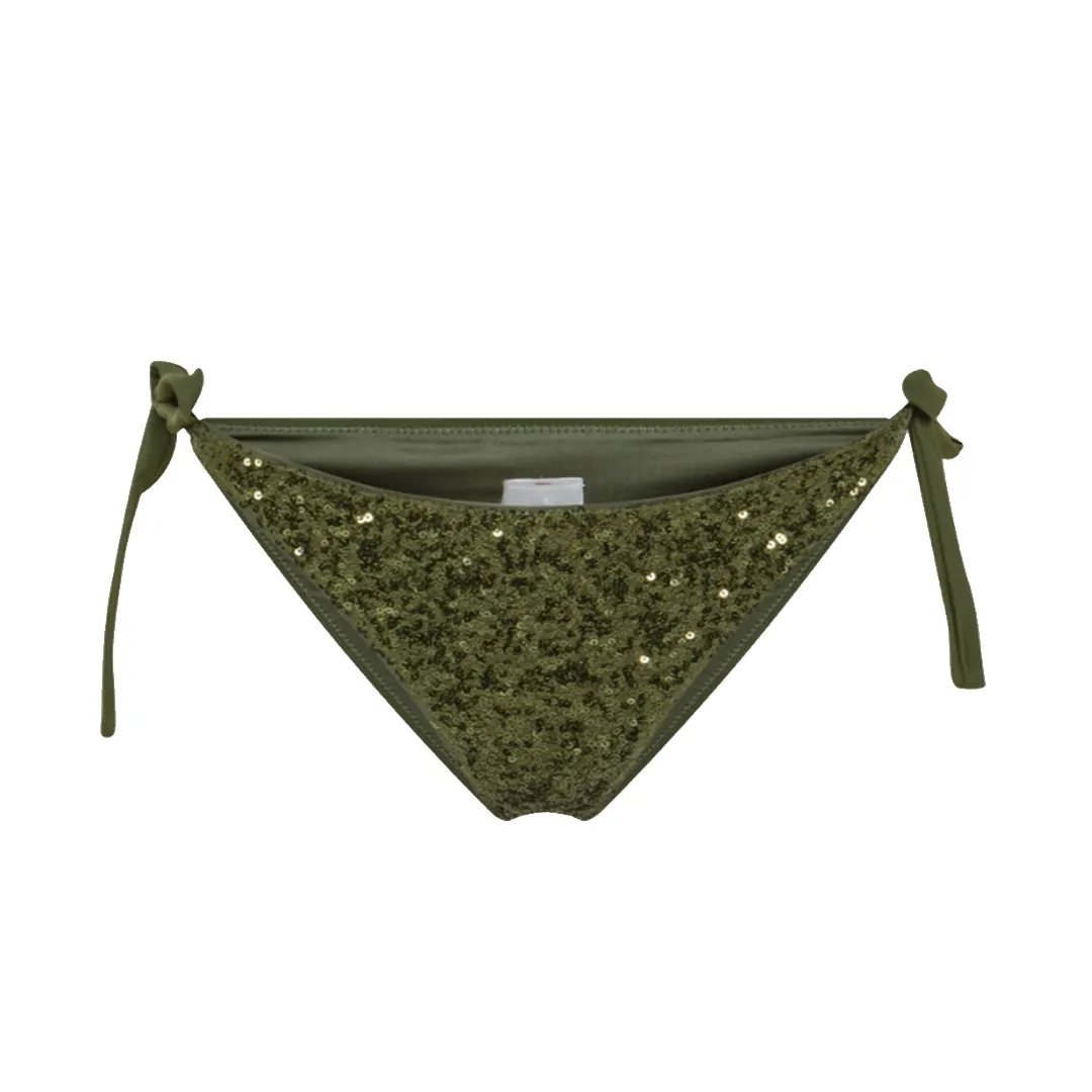 Costume Slip Donna - Verde Scuro - S/M