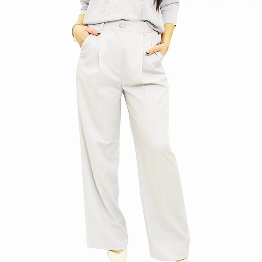 Pantalone Donna - Panna - XS