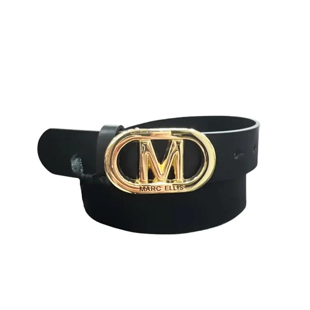 Cintura Donna - Nero Oro - 80cm