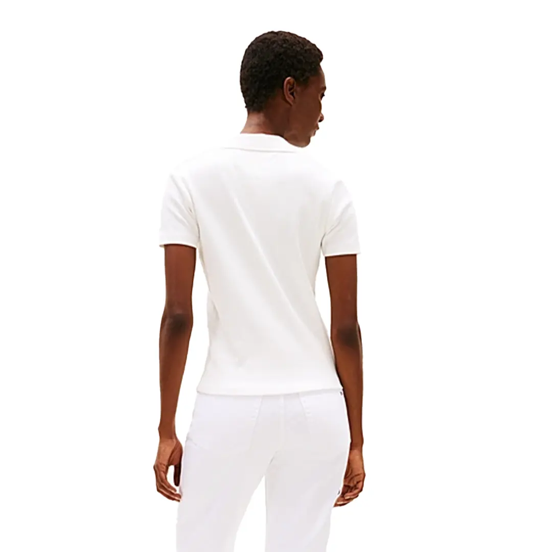 Polo Slim Donna - Ecru - XS